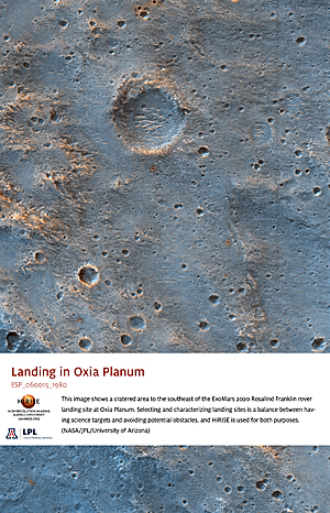 Landing in Oxia Planum