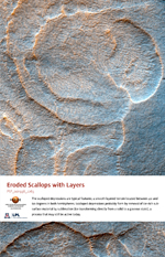 Eroded Scallops with Layers