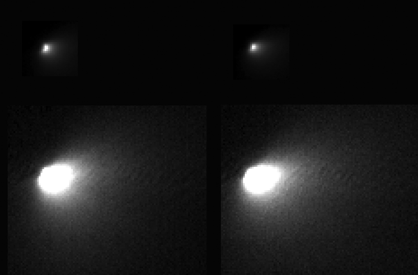 Bilder des Kometen C/2013 A1 Siding Spring