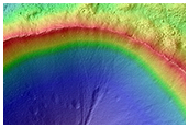 Well-Preserved 3 Kilometer Diameter Impact Crater