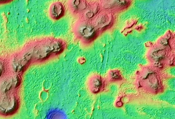 Cone Field in Phlegra Dorsa