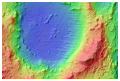 Eastern Edge of Eberswalde Crater Delta in Possible MSL Rover Landing Site