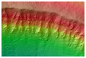 Stratigraphy of Kasimov Crater Fill