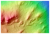 Central Uplift of A Northern Plains Impact Crater