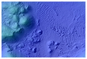 Possible Evaporites Near Fan in Coprates Chasma