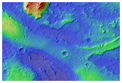 Terrain in Oxia Palus