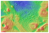 Landforms in Utopia Planitia
