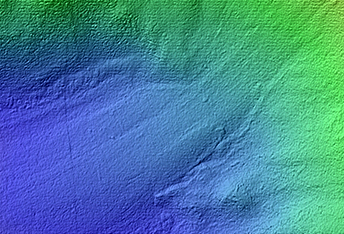 Landforms in Majuro Crater