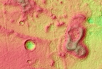 Rifts and Pitted Cones in Utopia Planitia