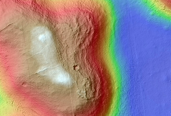 Mesa in Utopia Planitia