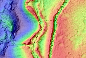 Ridges and Cracks on Crater Floor in Hellas Region