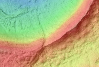 Faulted Concentric Crater Fill Northeast of Elysium Region