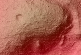 Hills in Phlegra Montes