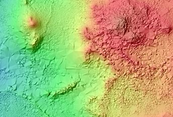 Banded or Layered Megabreccia Clasts in Nili Fossae