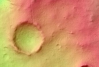 Licus Vallis Crater 