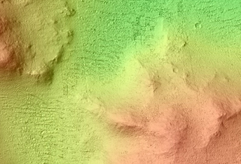 Craters with Valley on Both Ends - South End
