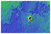 Loose Cluster of Zunil Crater Secondary Craters