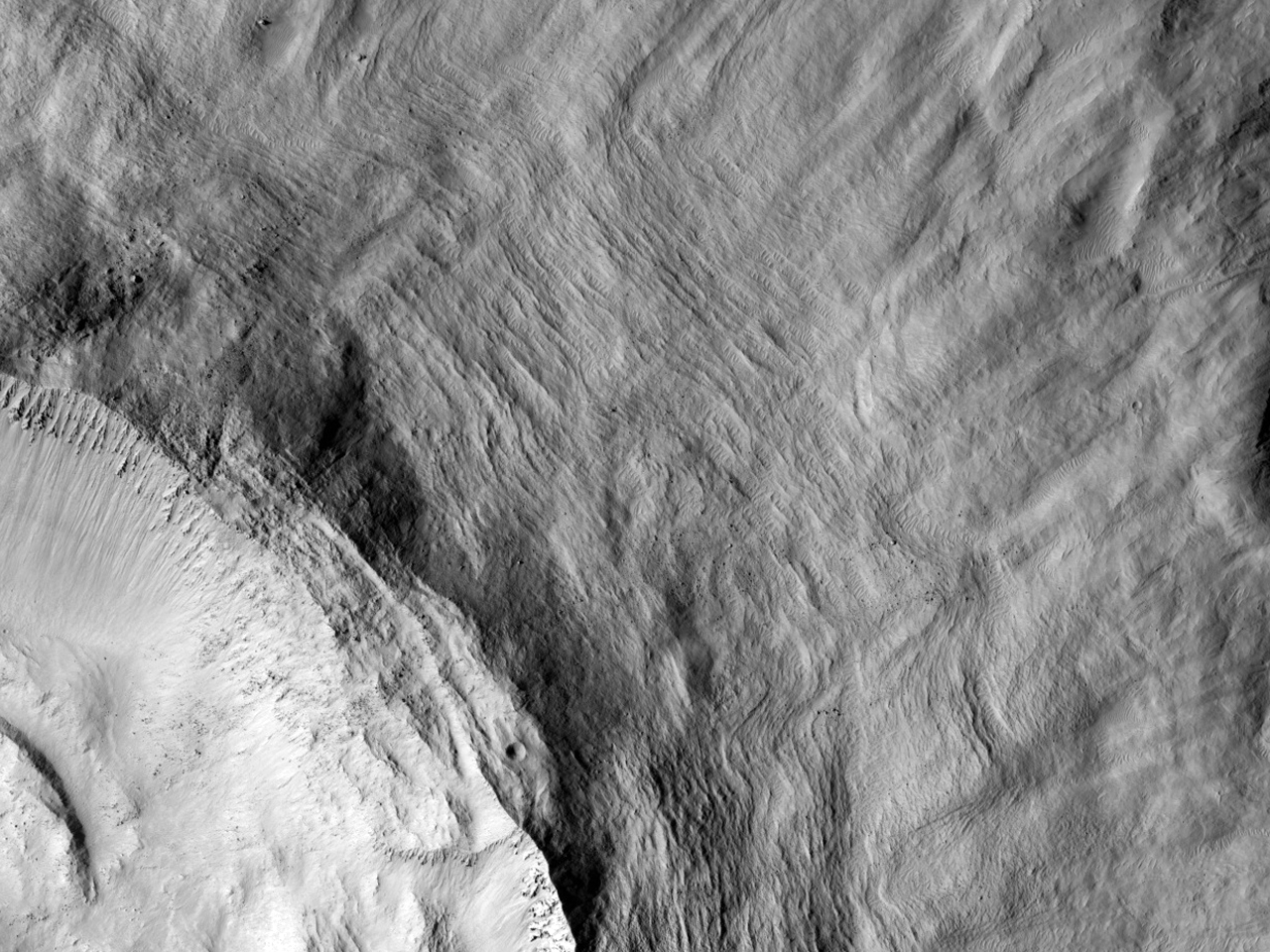 Cavit principale del cratere a raggi di Gratteri