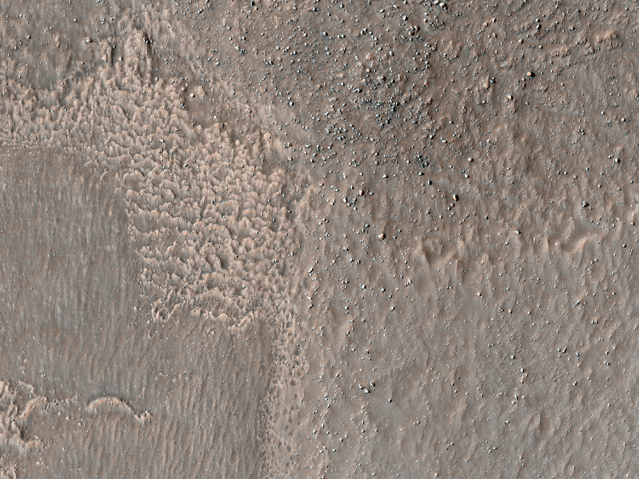 Formaci rica en olivina al nord dArgyre Planitia