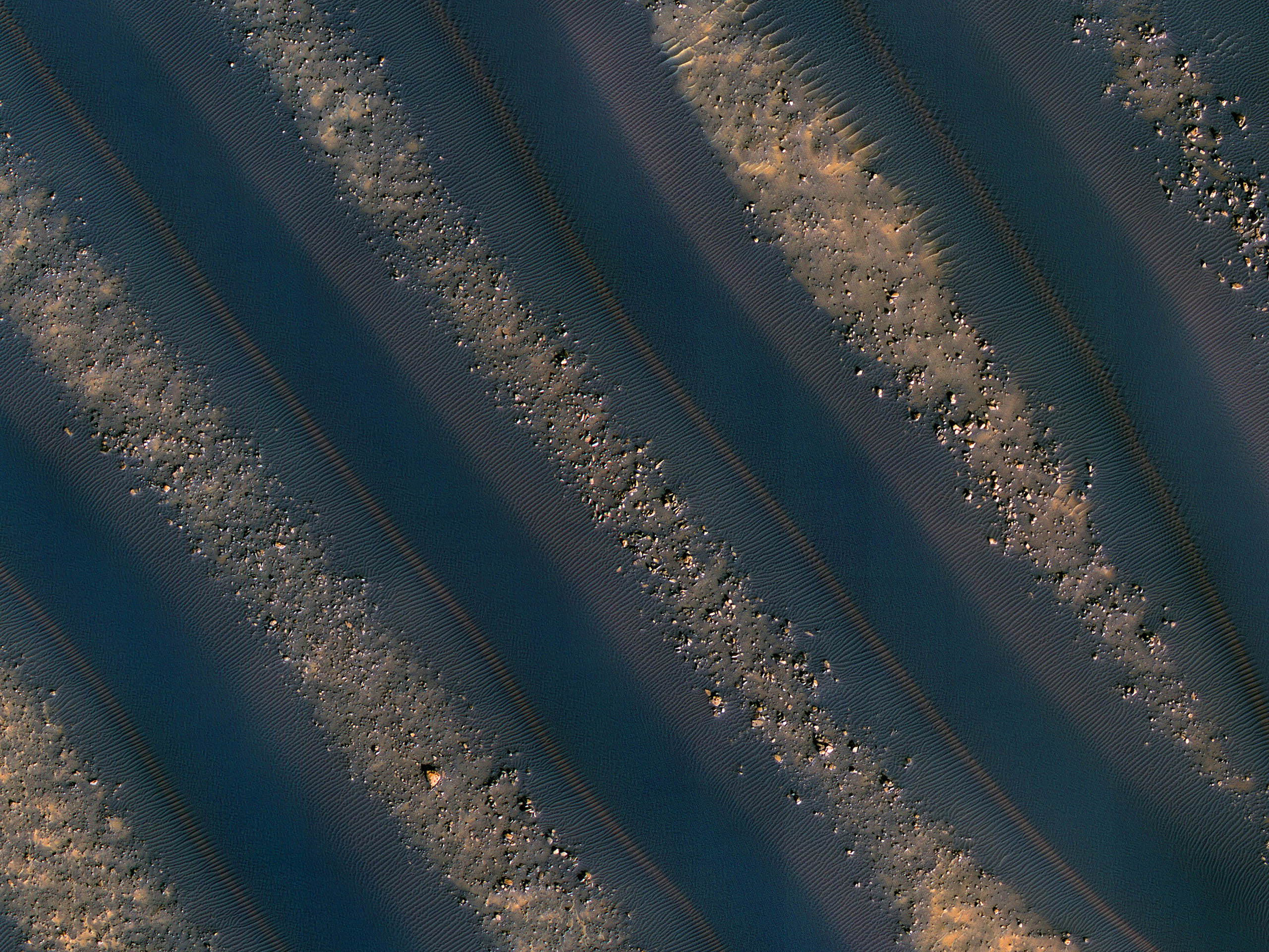 La simetría de las dunas 