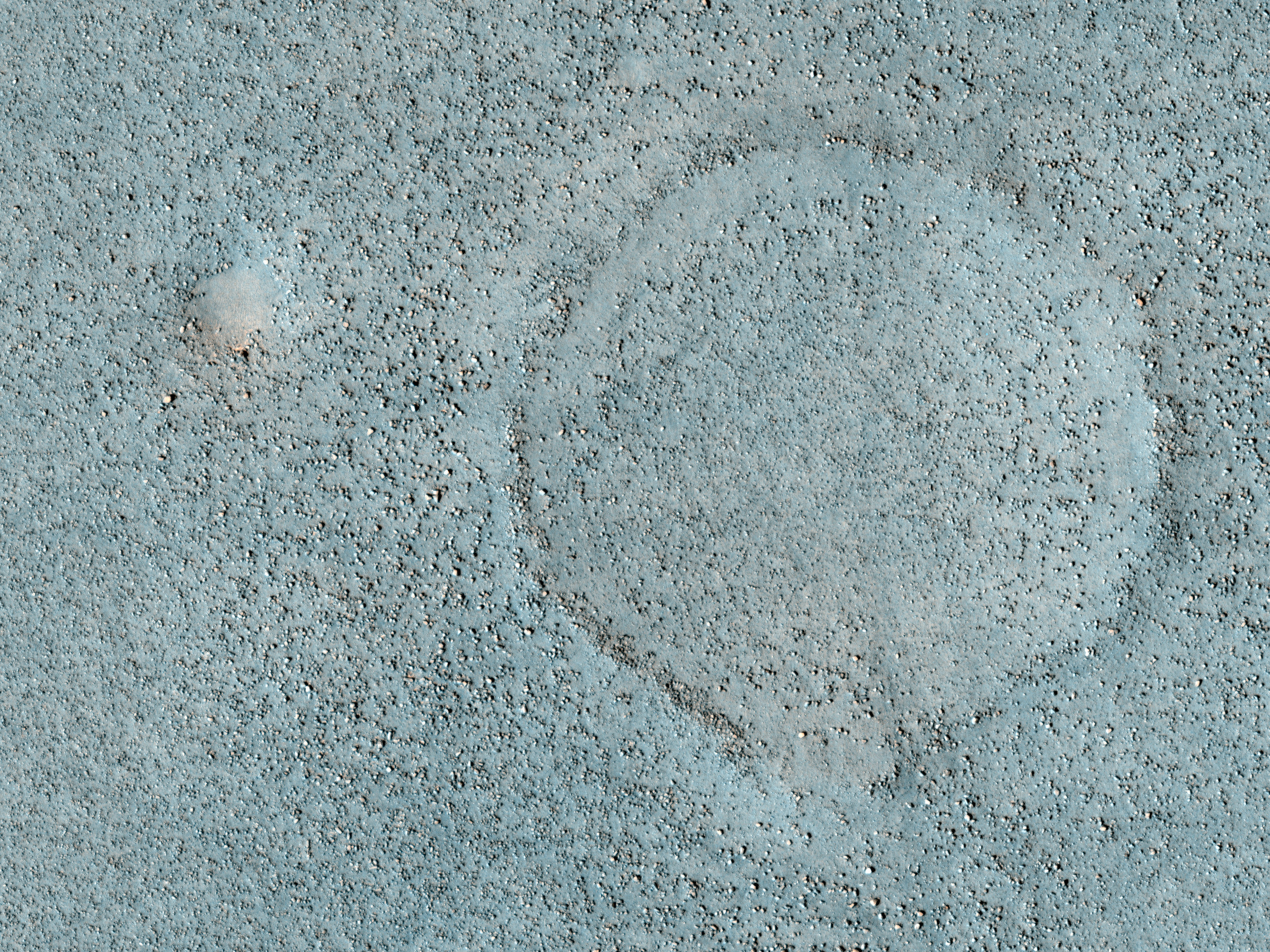 Llanura con rocas esparcidas en la zona norte de Utopia Planitia