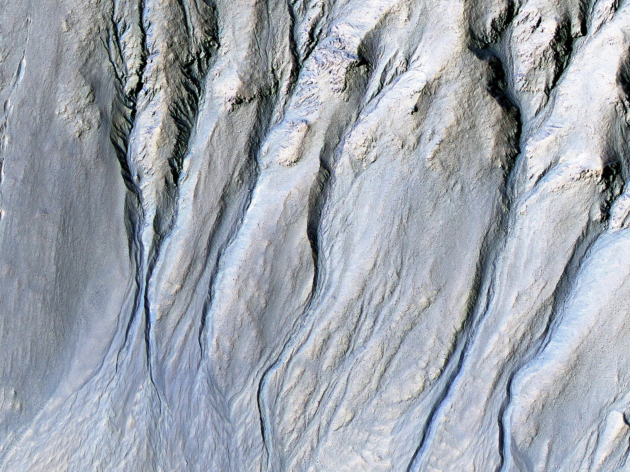 Gullies and Voids