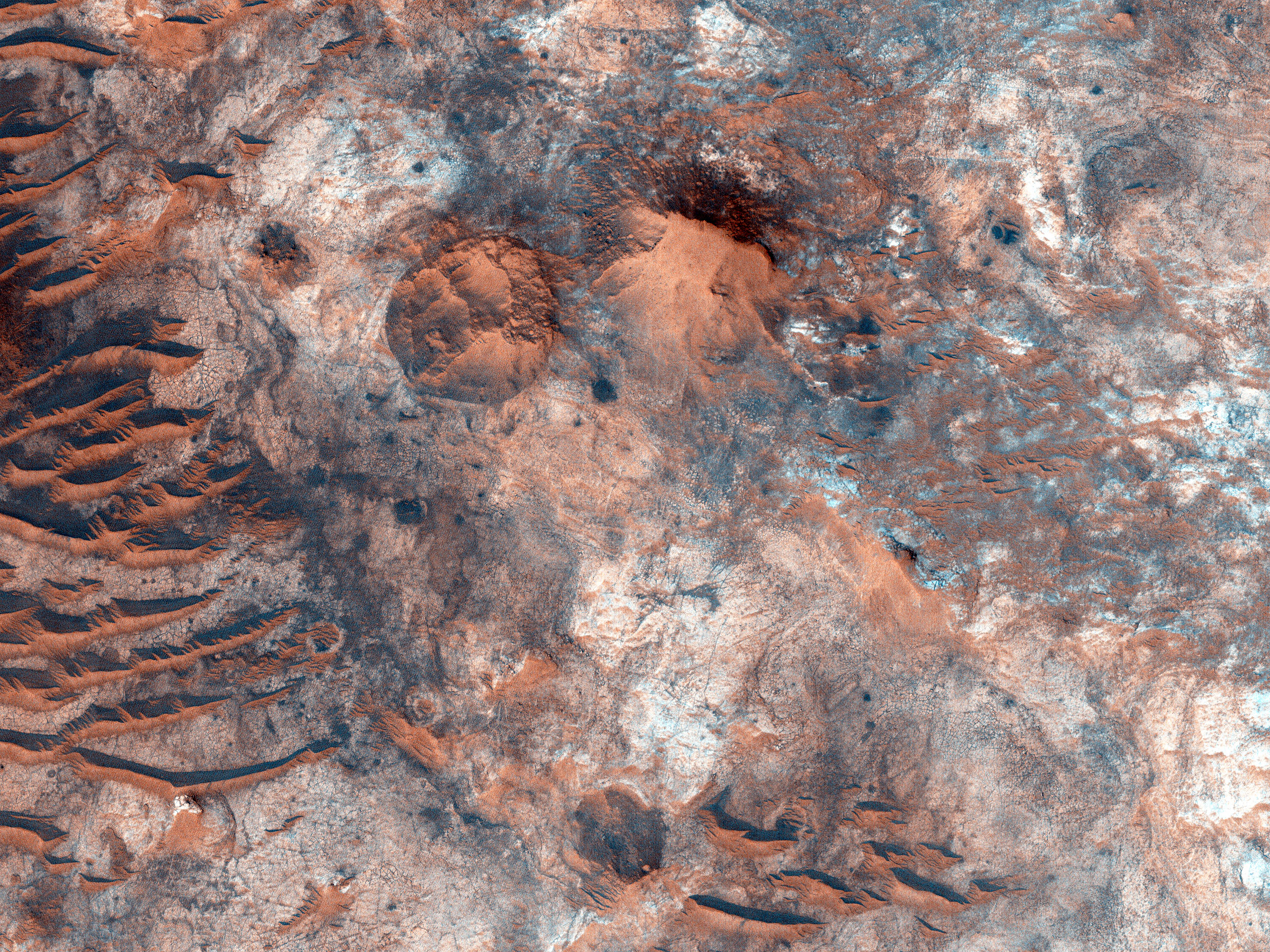 Minerały ilaste w rejonie Mawrth Vallis