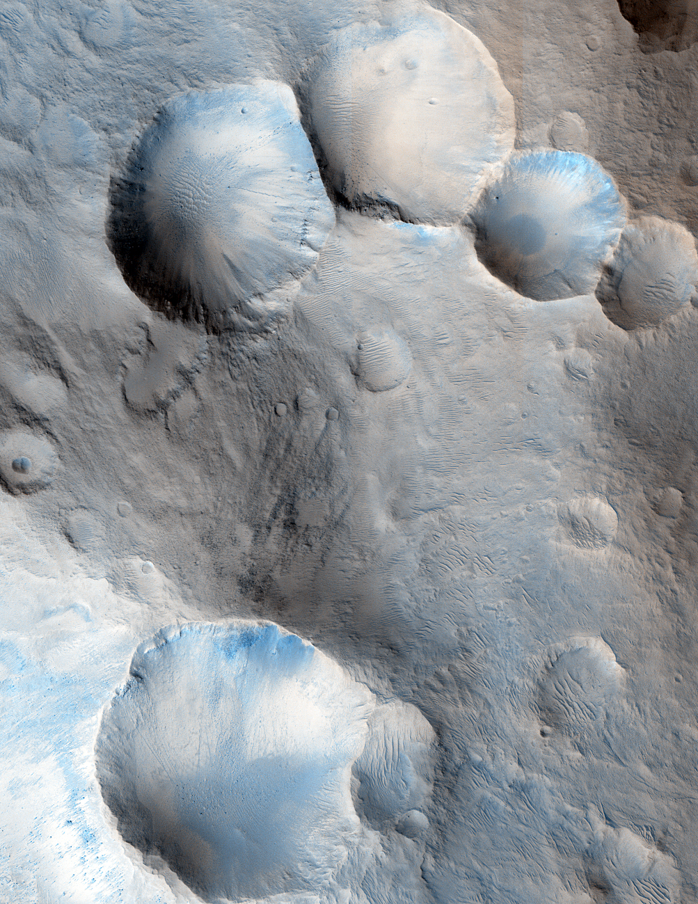 Mesas en kraters