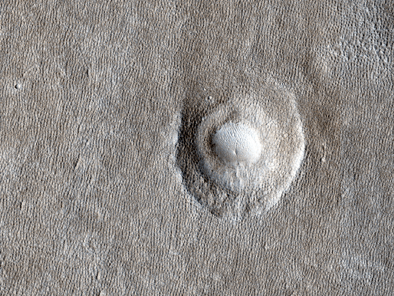 Κλιμακωτός Κρατήρας Πολλών Επιπέδων στην Πεδιάδα της Αρκαδίας (Arcadia Planitia)