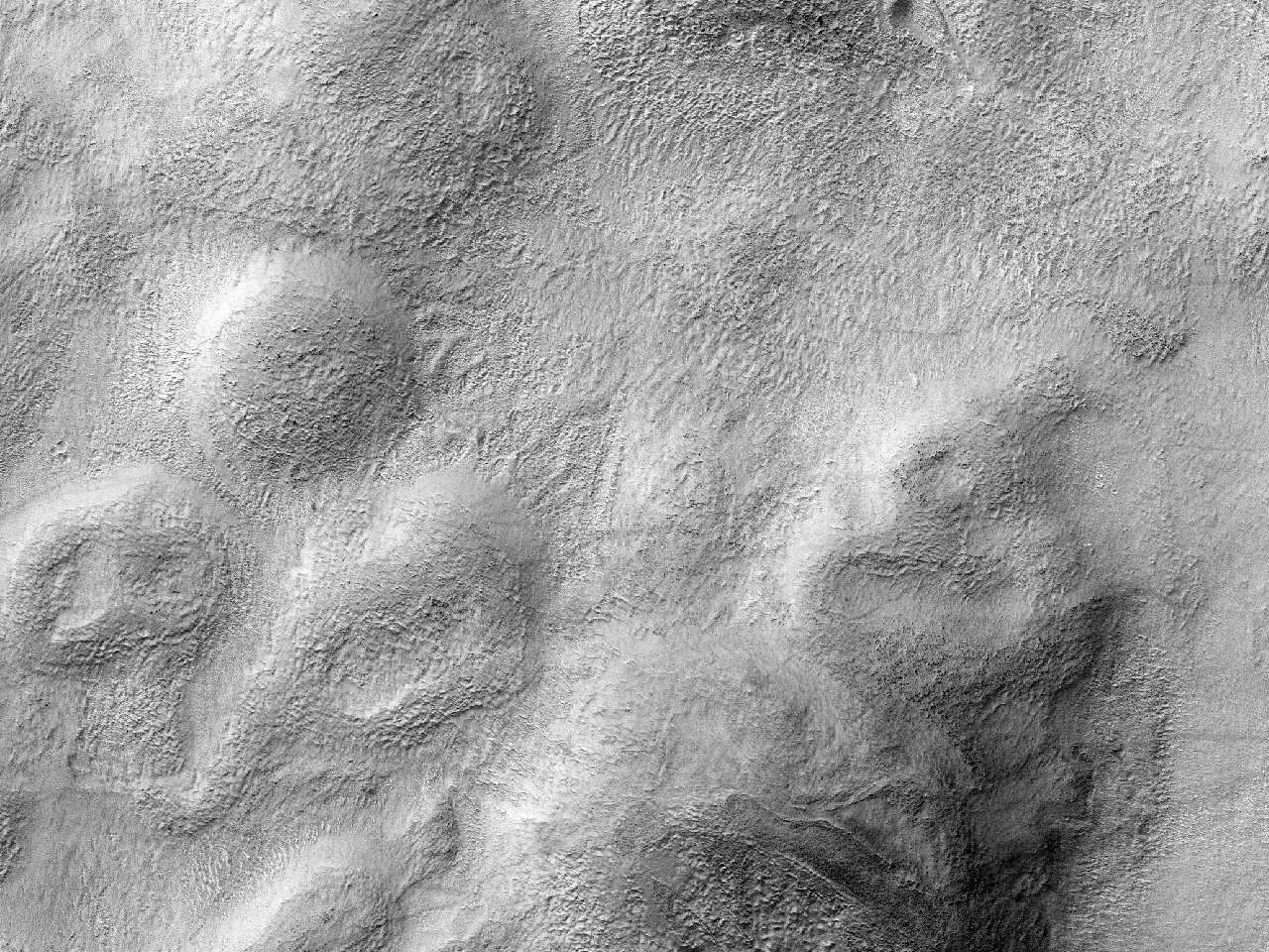 Eroziitaj teramasoj en Hellas Planitia