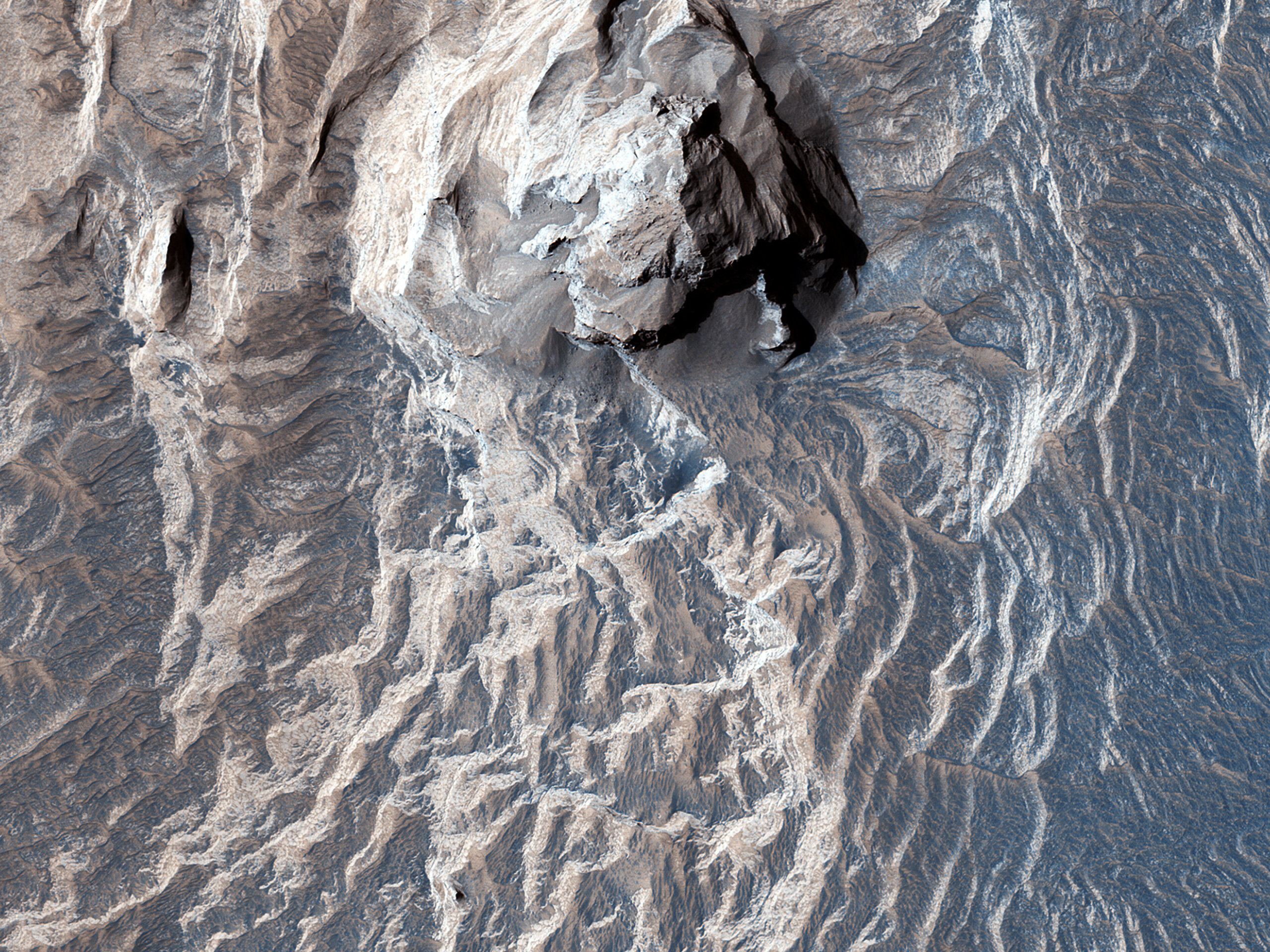 Light-Toned Layers in Tithonium Chasma