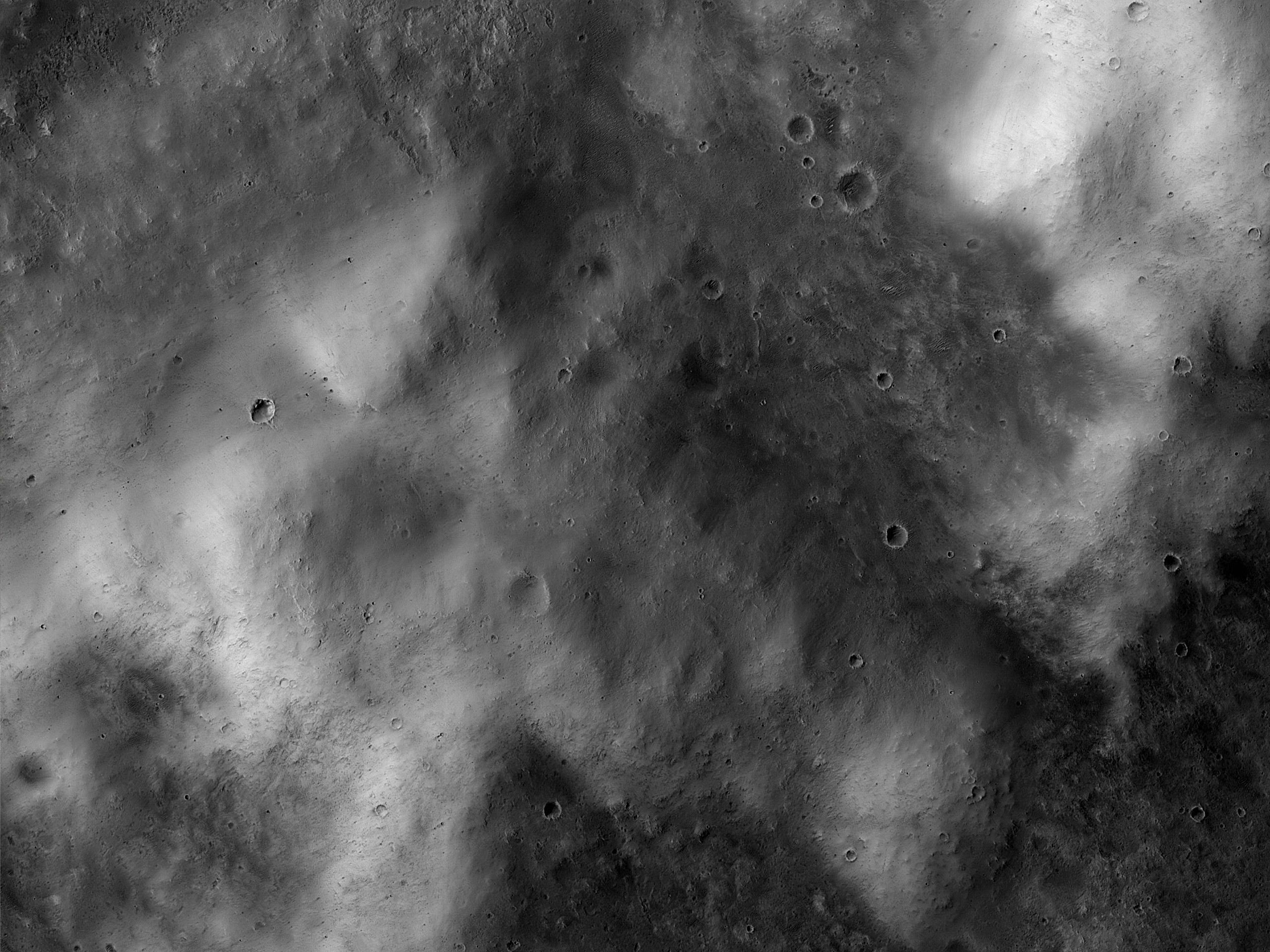 Western Edge of Marth Crater 