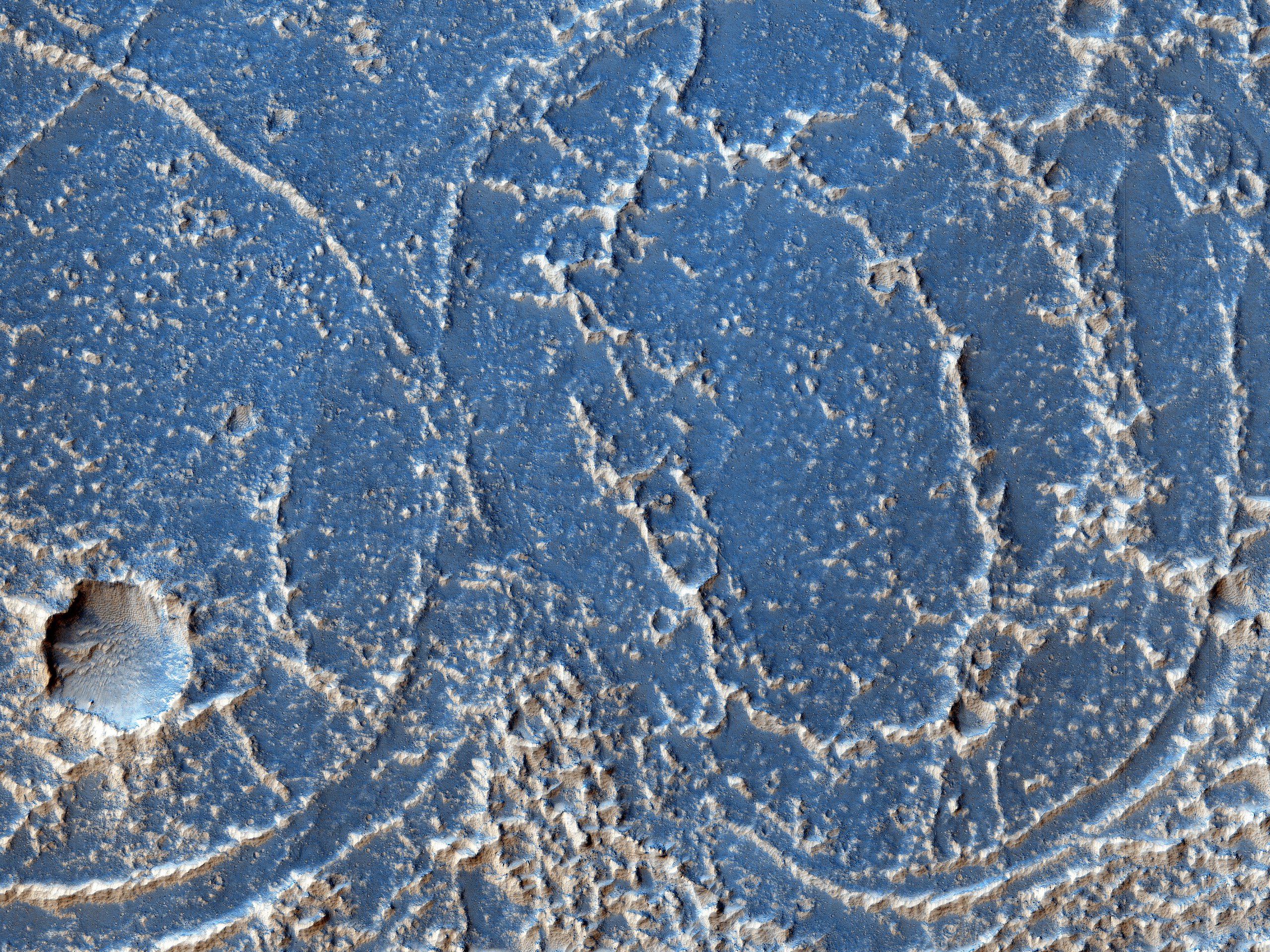 Strange Patterns in Echus Chasma
