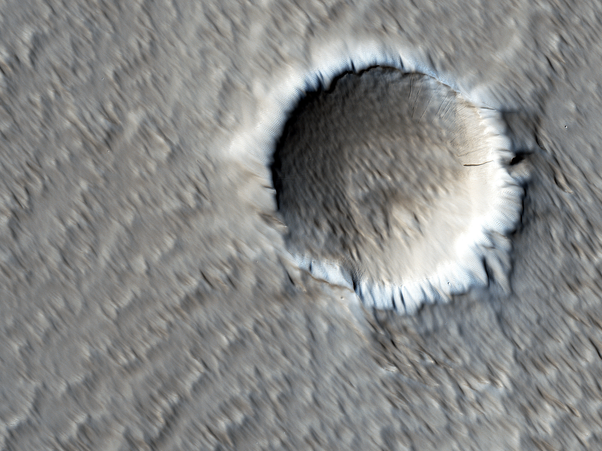 The Wind-Scoured Lava Flows of Pavonis Mons