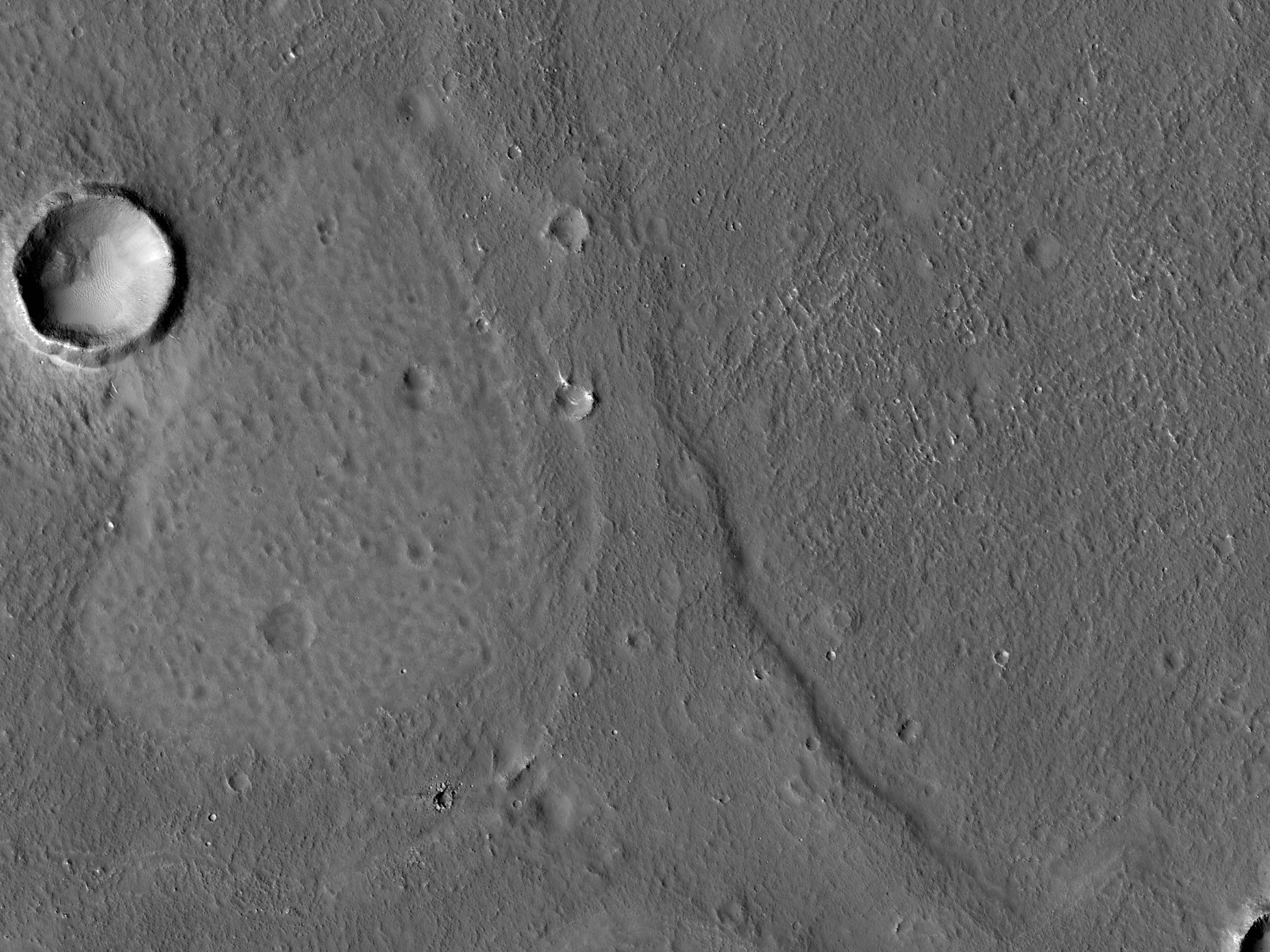 乌邦平原上的裂痕 (Utopia Planitia)