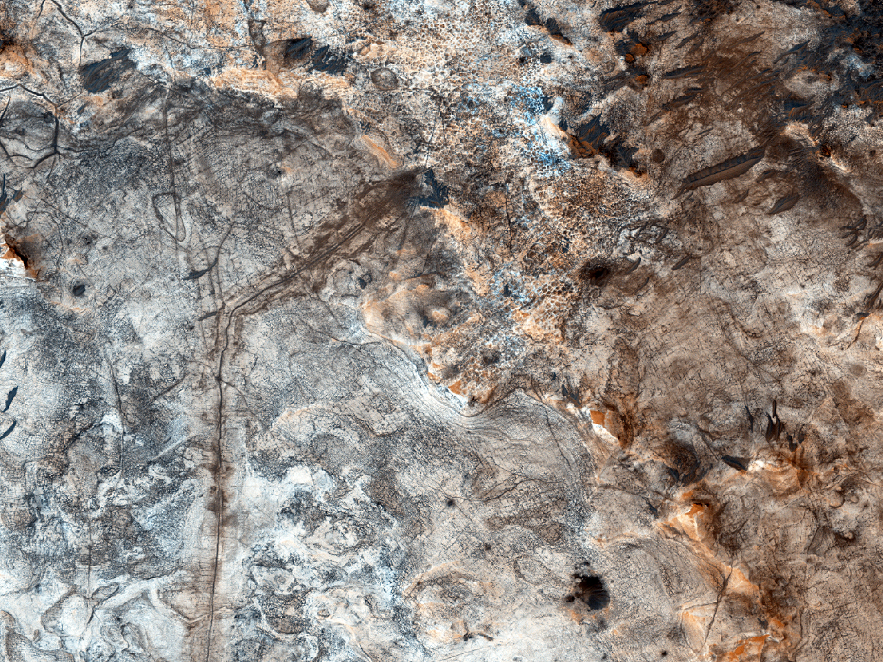 Sito candidato all’atterraggio di ExoMars nella Valle Mawrth 
