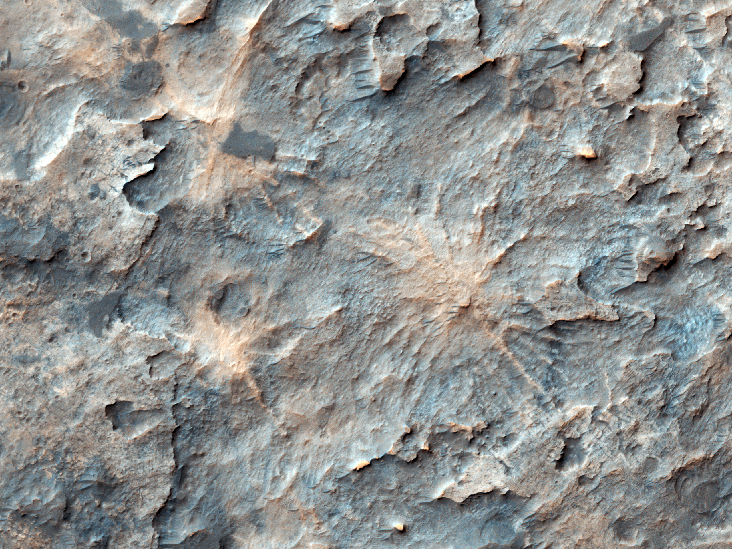 The Hoodoos of Mars