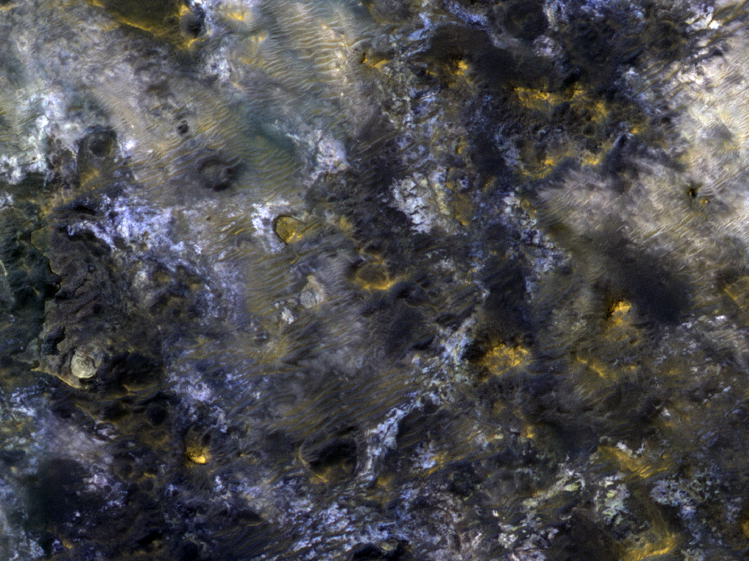 ExoMarsin potentiaalinen laskeutumisalue Mawrth Vallisissa
