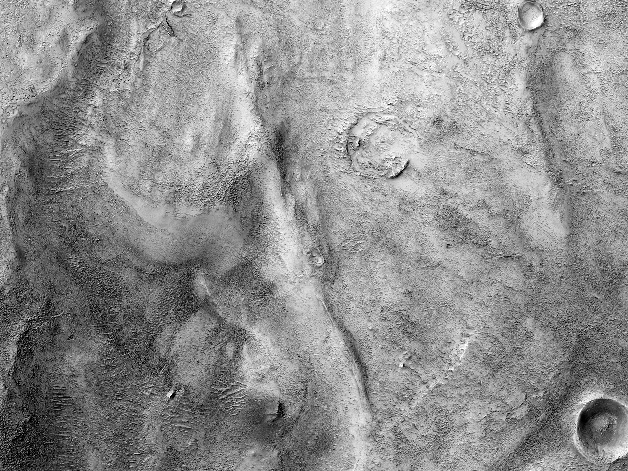 Можливий інверсійний канал у викидах ударного кратера