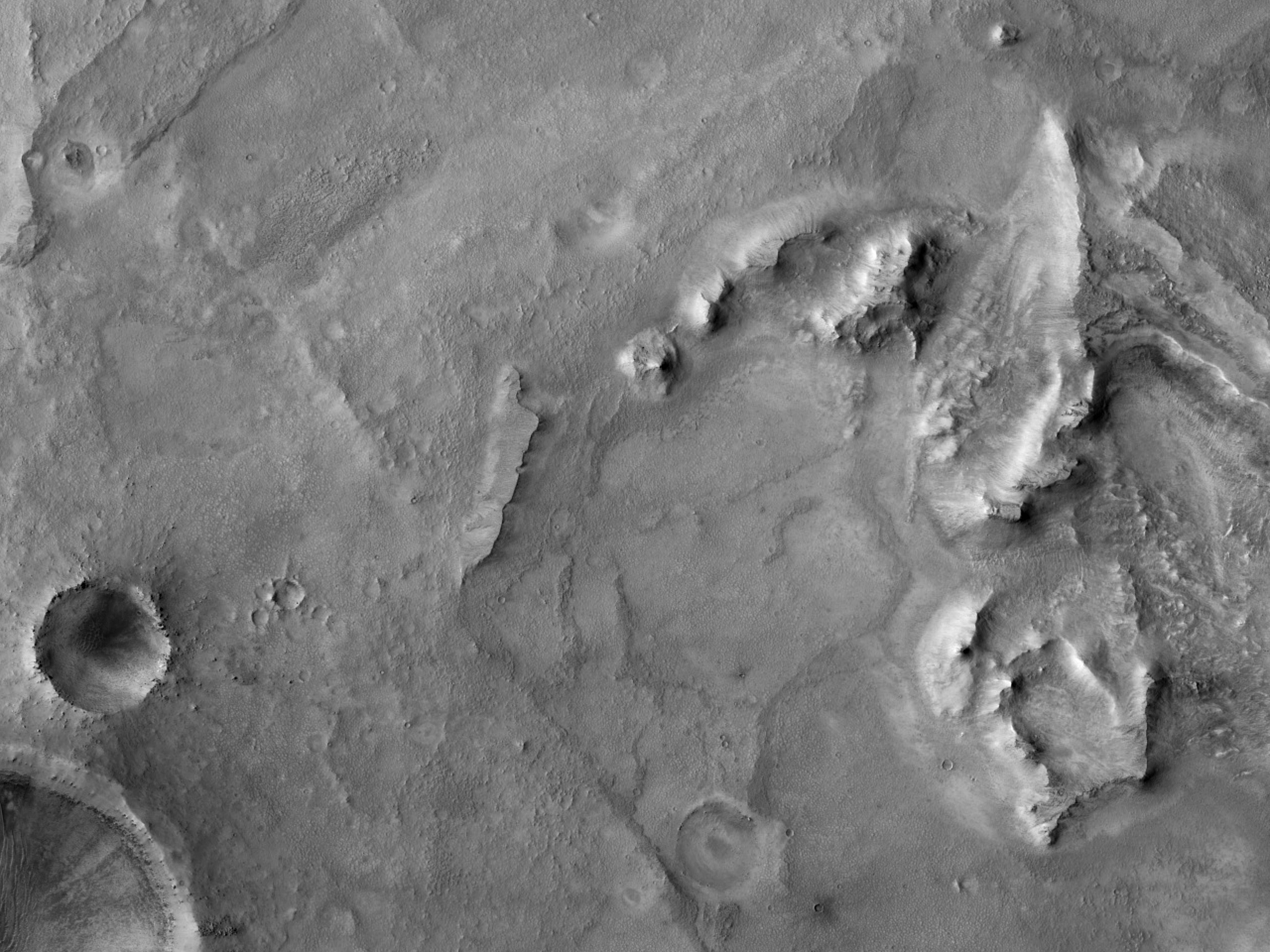 On the Floor of Antoniadi Crater