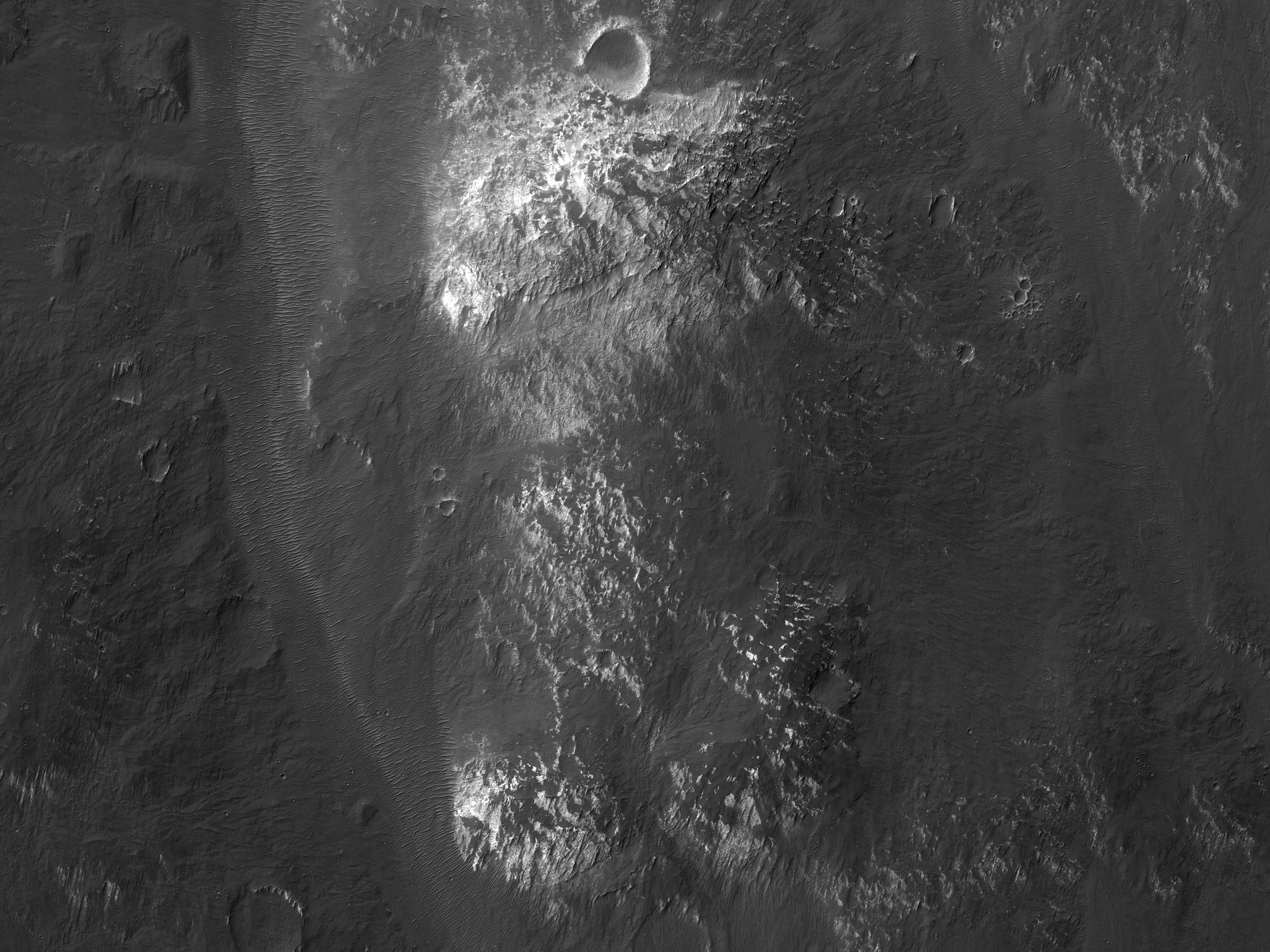 A Side Channel of Uzboi Vallis