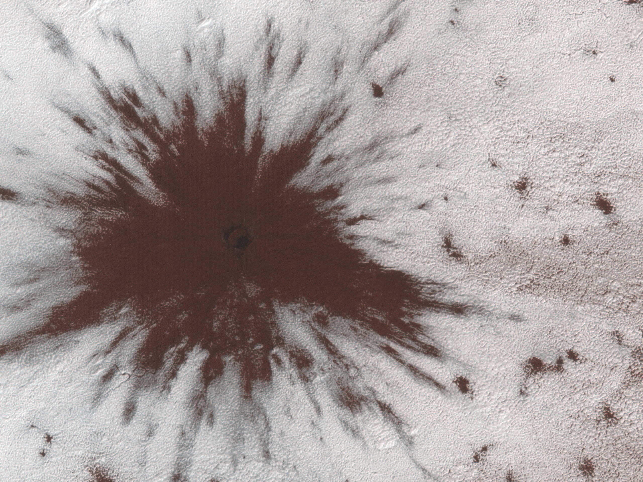 Impact near the South Pole