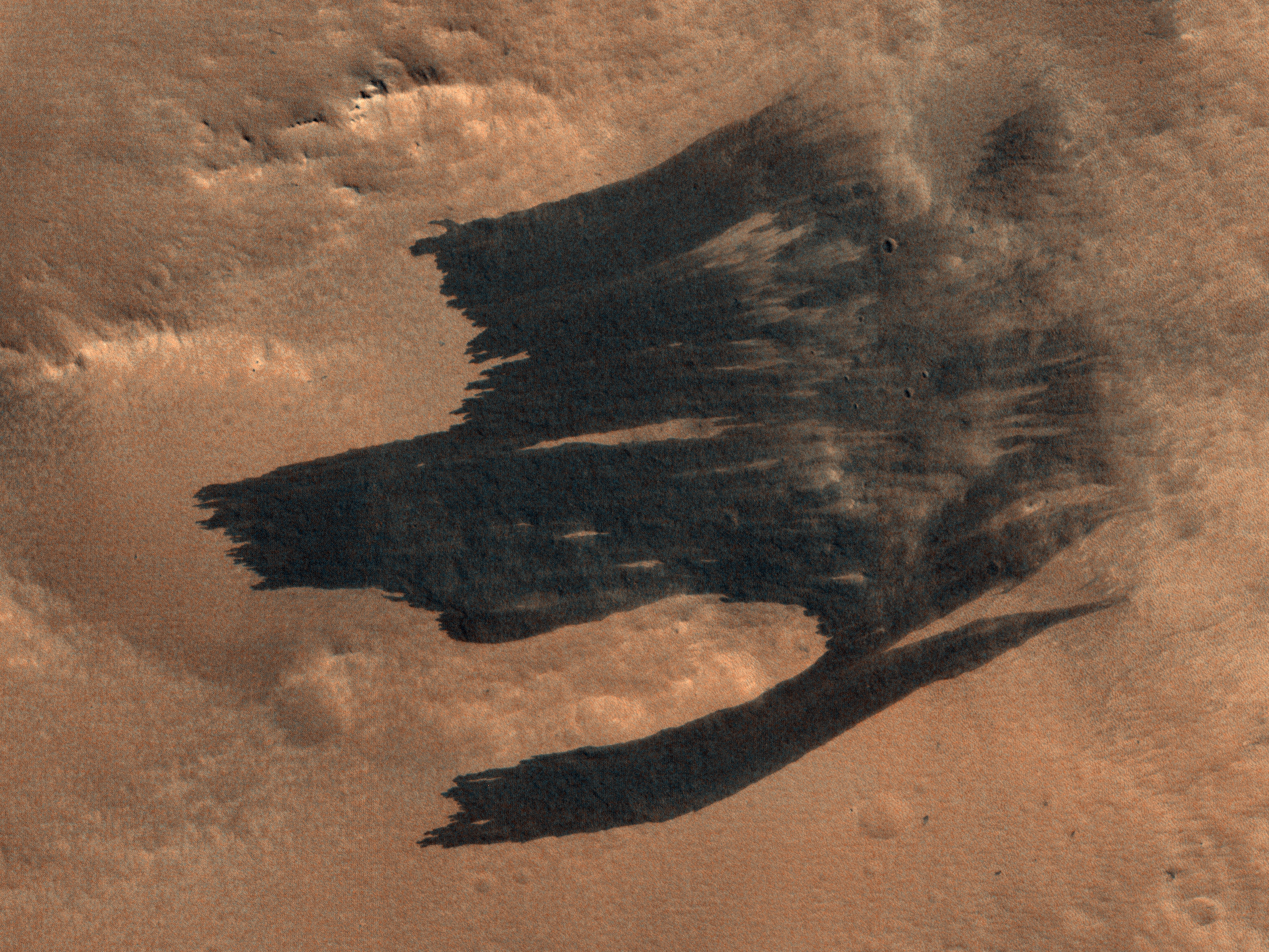 Impact-Induced Dust Avalanches