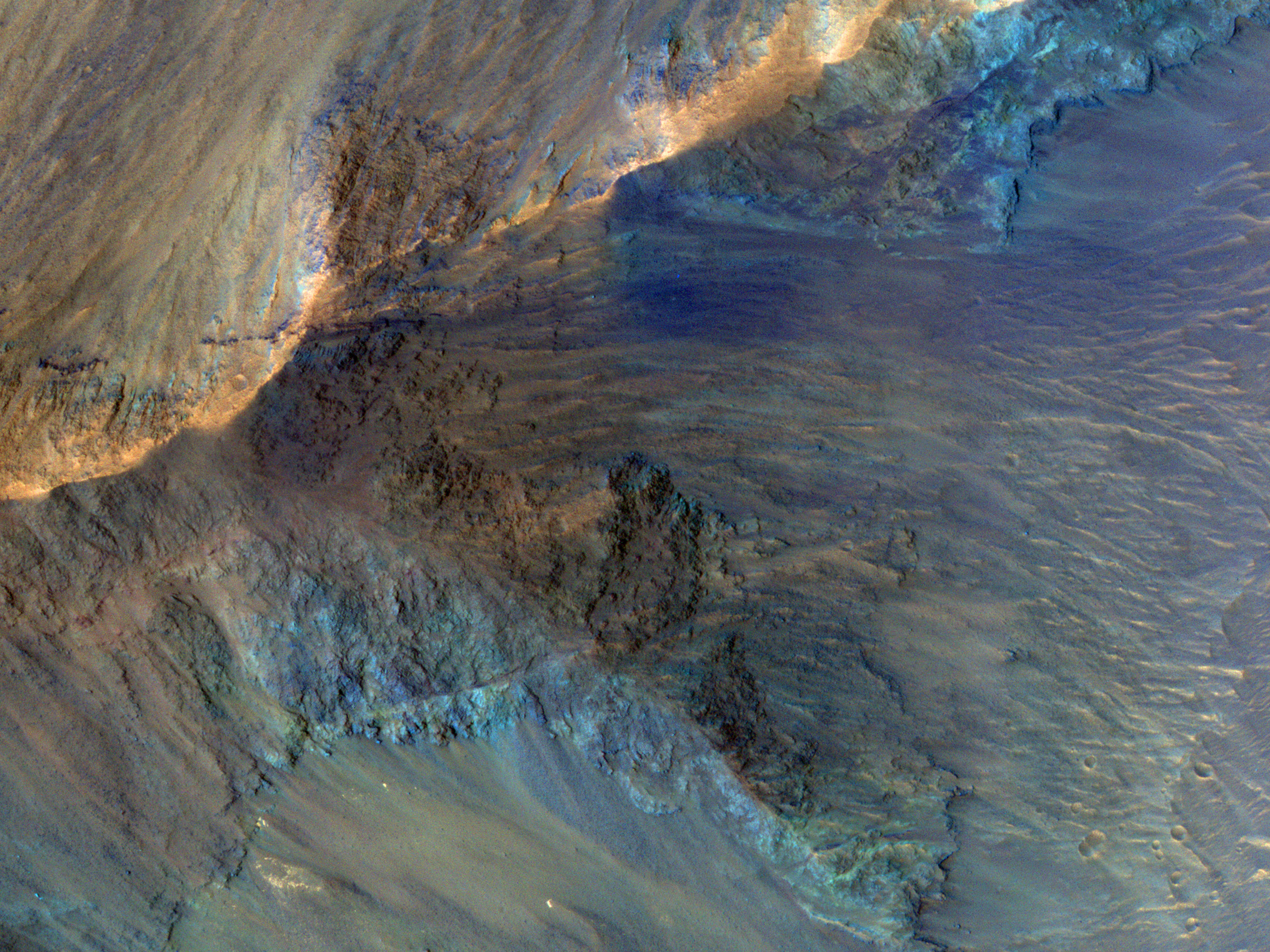 The Hills in Juventae Chasma