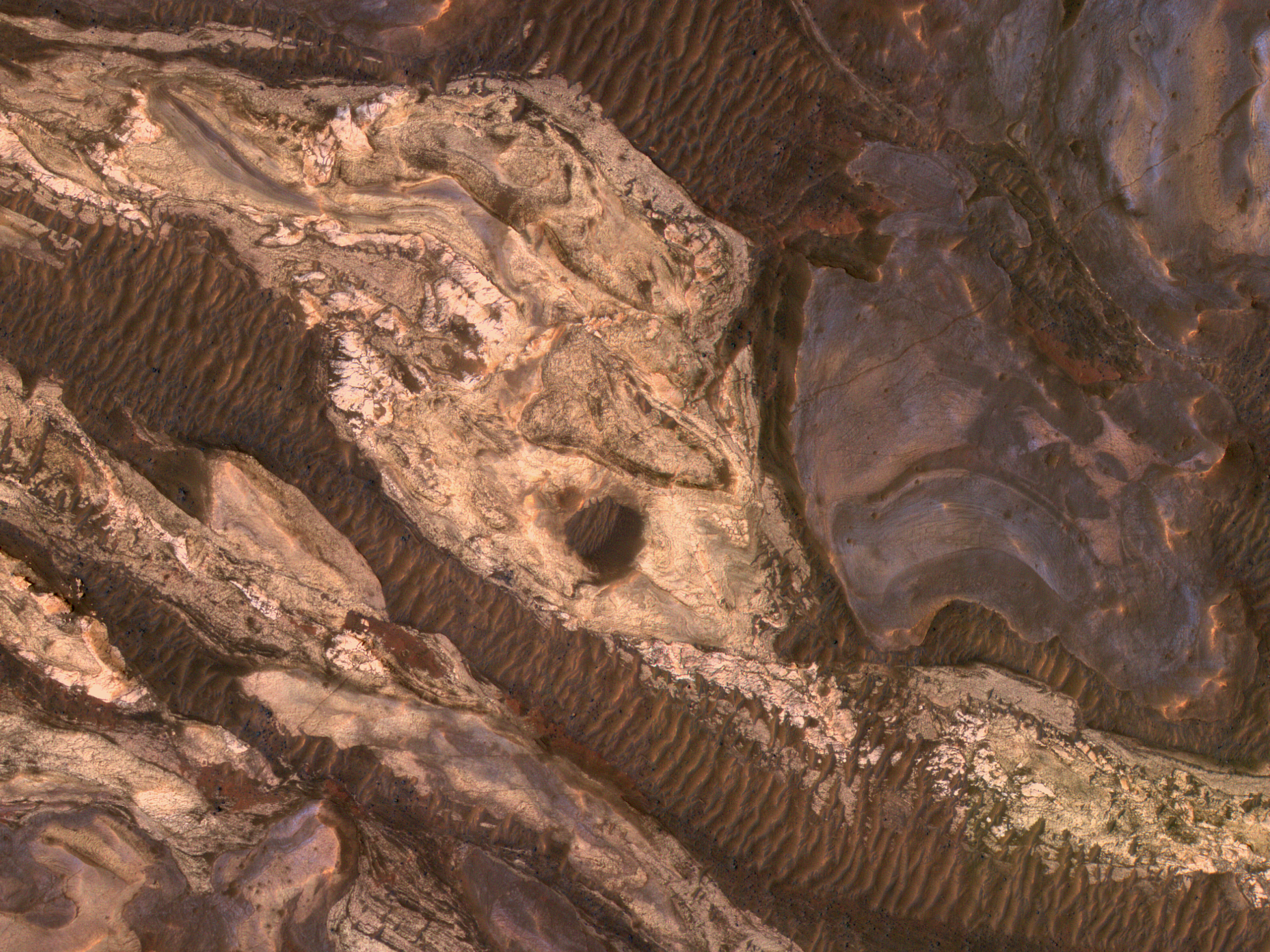 Abstract Art in Ius Chasma