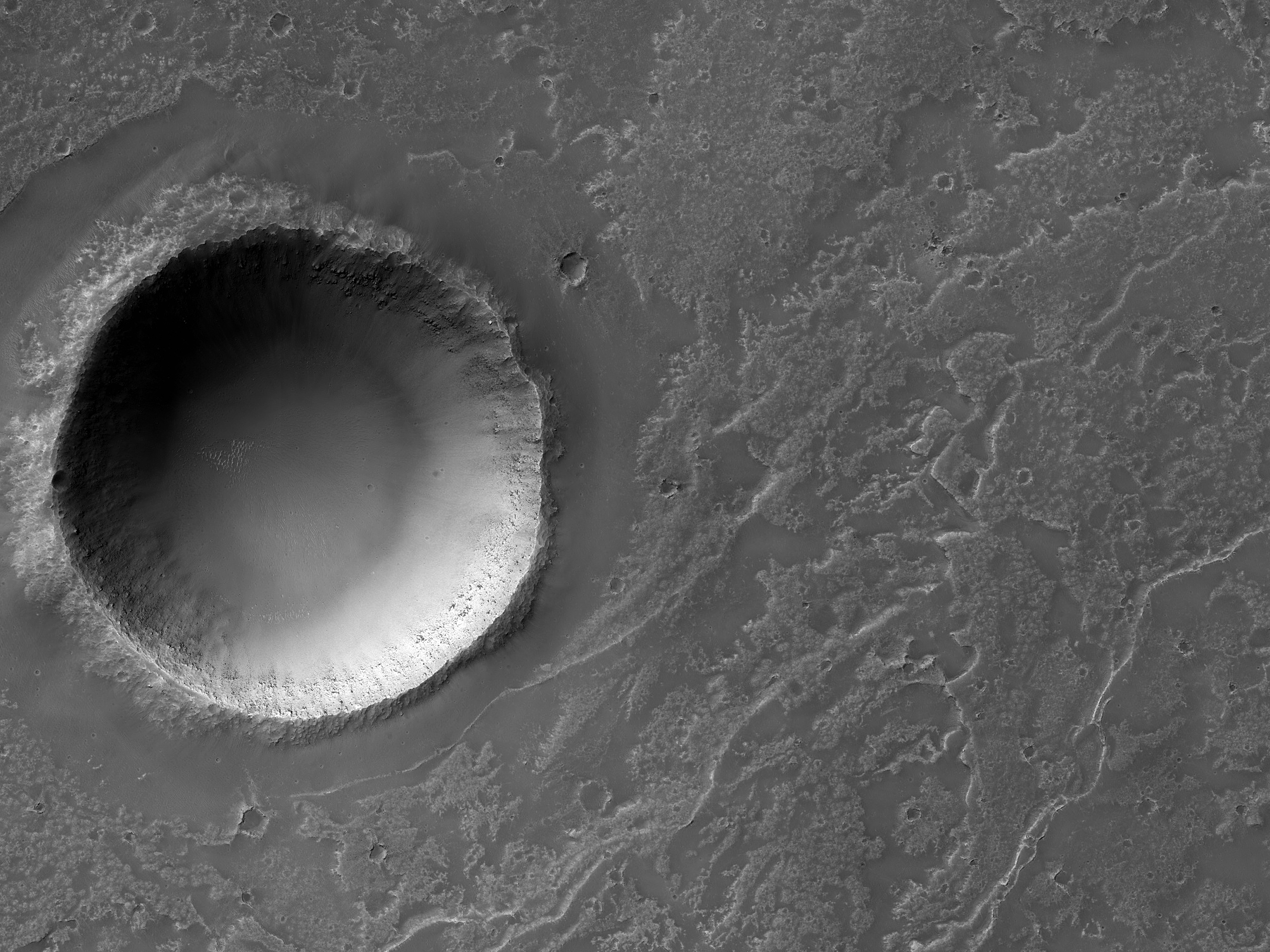 Crater, Embayed