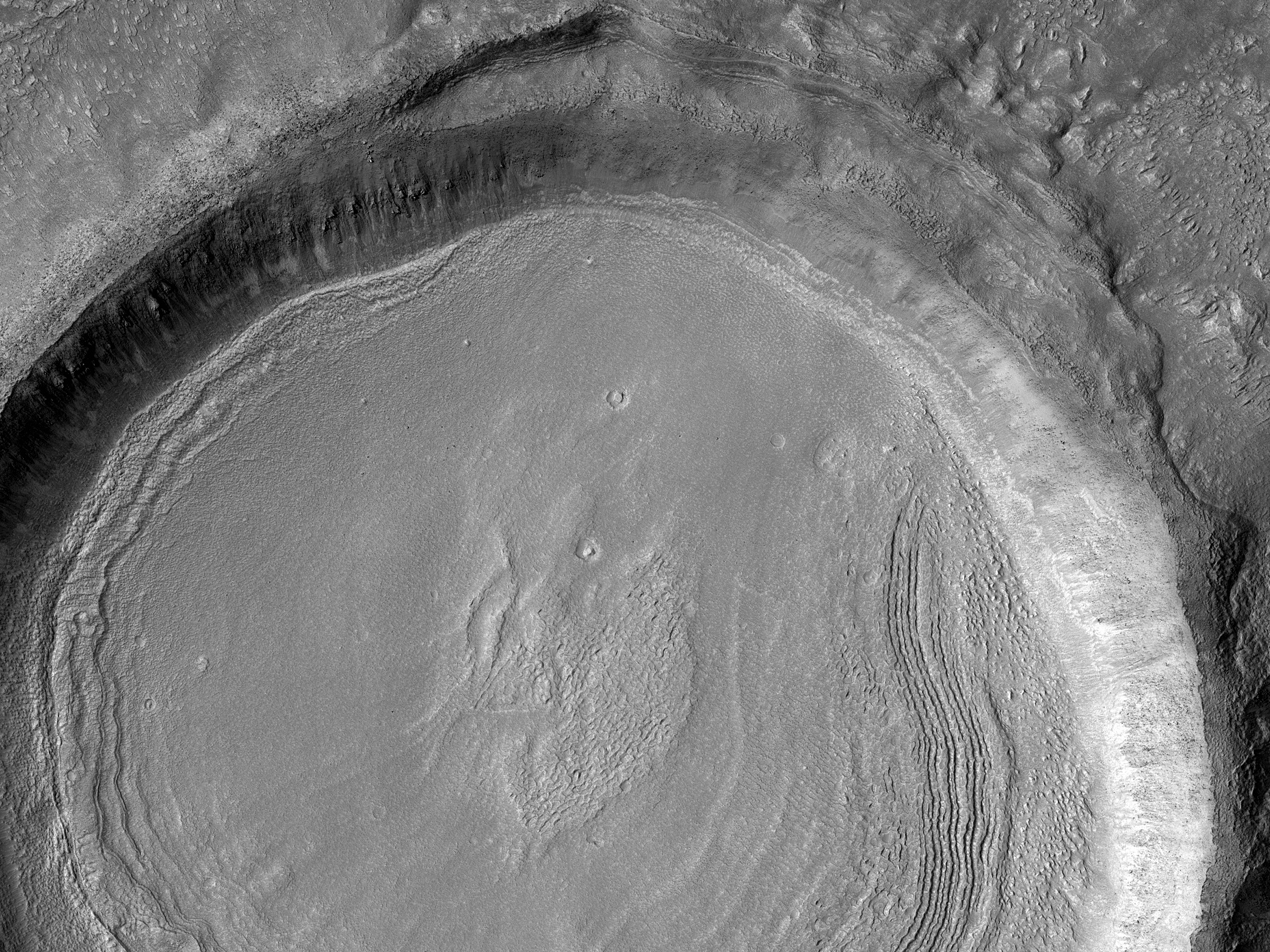 Un crter de impacto cerca de Phlegra Montes