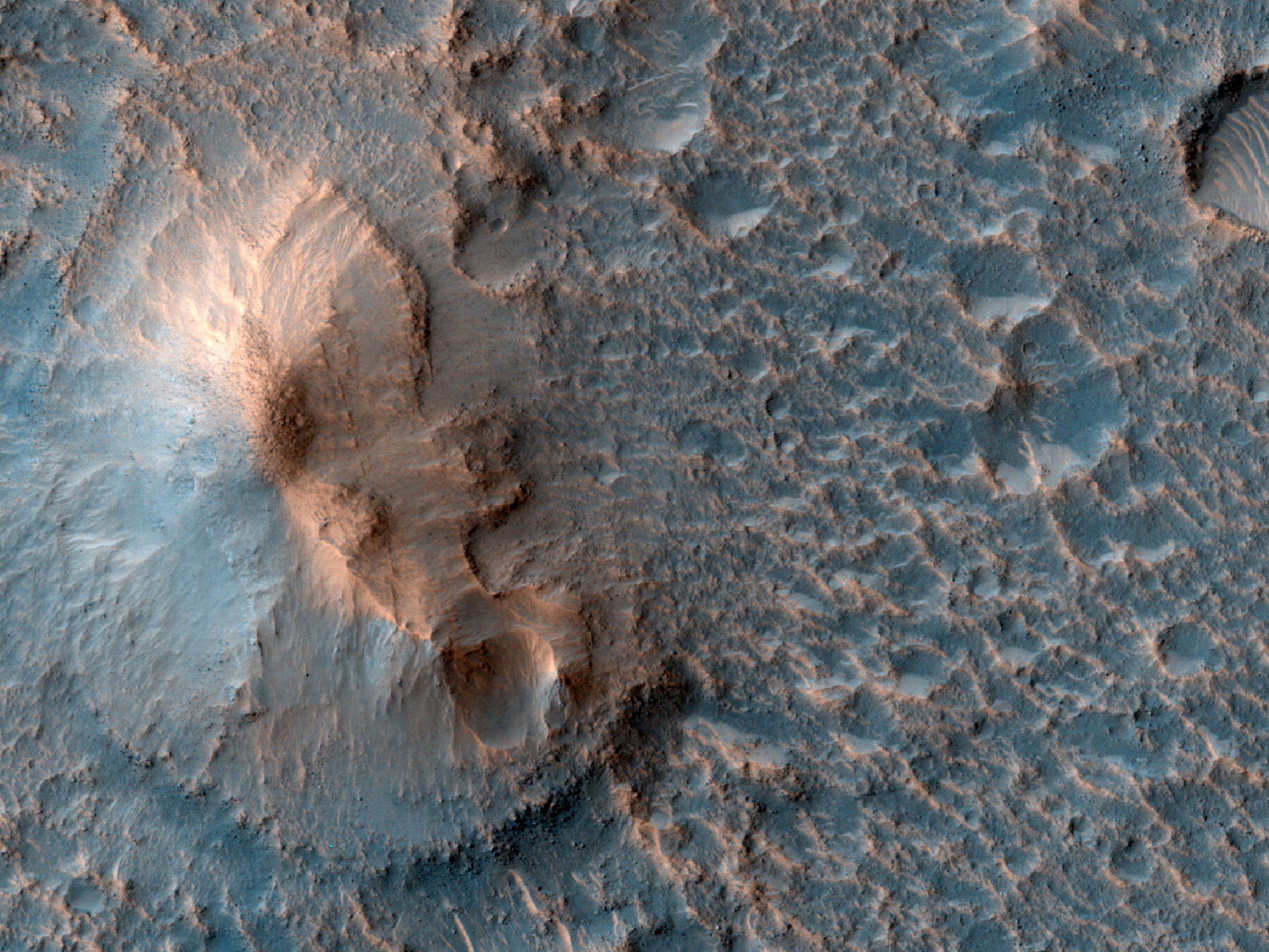 A Lonely Mound in Chryse Planitia