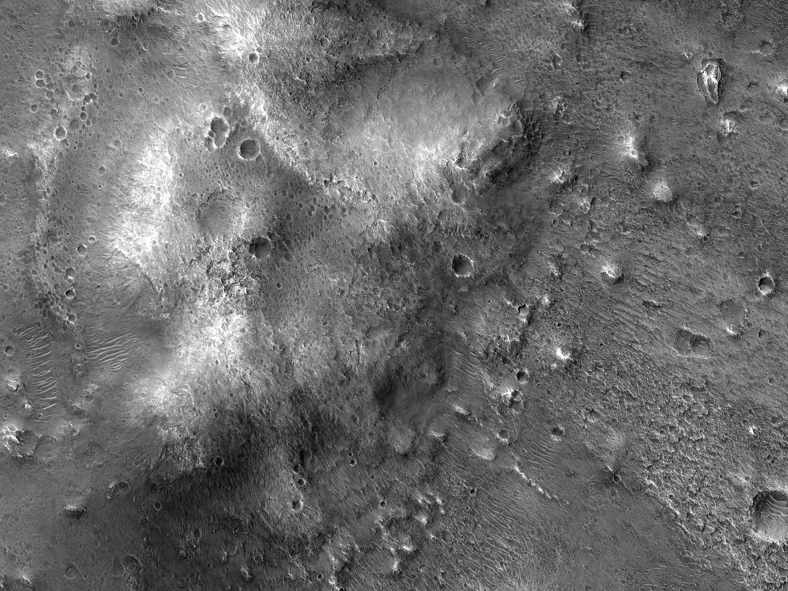 Mounds and Ridges in Oxia Colles