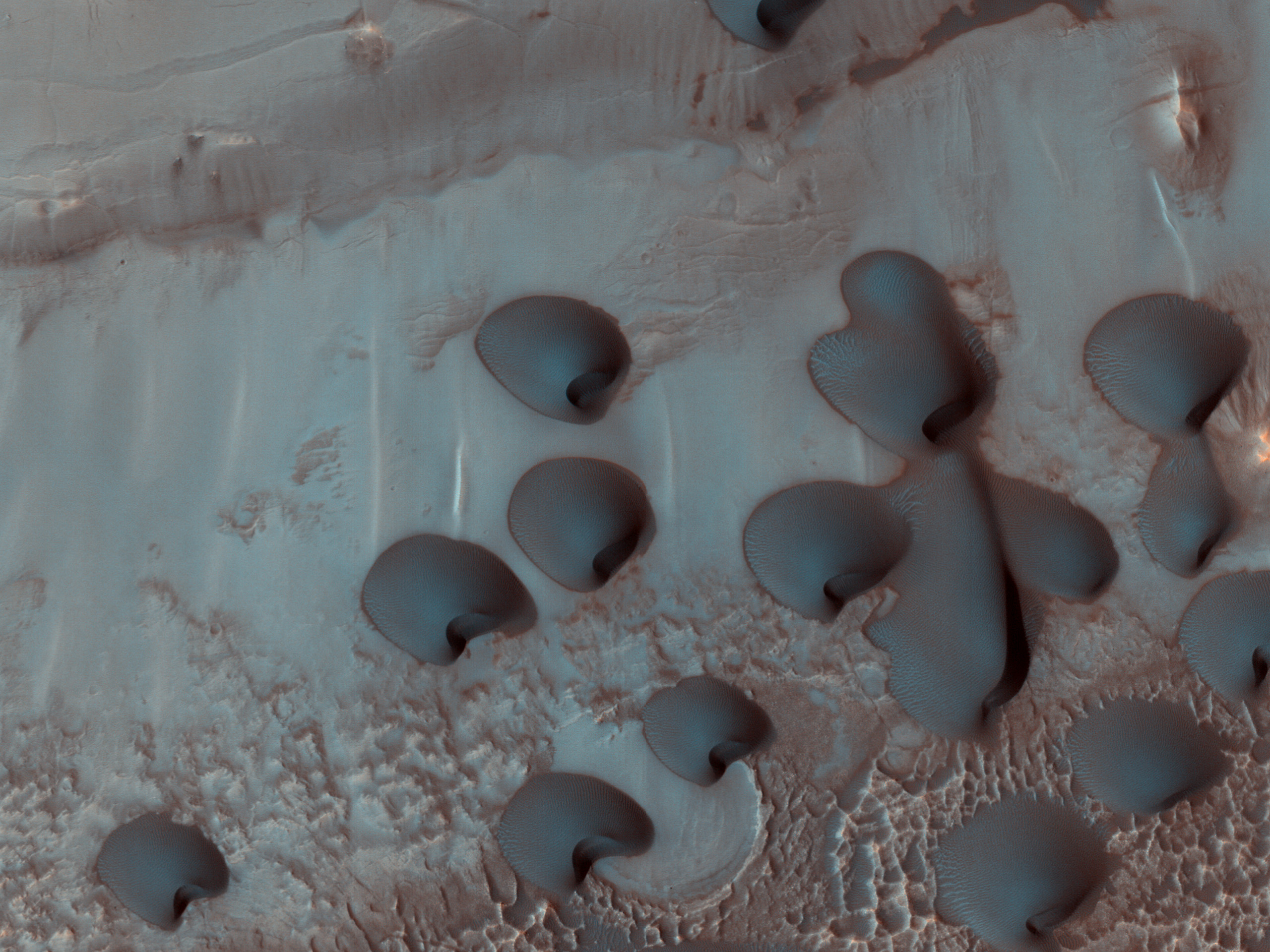 Dune Monitoring in Dein Crater